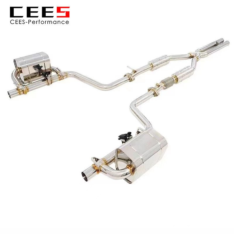 Catback Exhaust For Dodge Challenger 3.6L 2015-2023 Stainless Steel SUS304 Exhaust Pipe Muffler Car Exhaust System