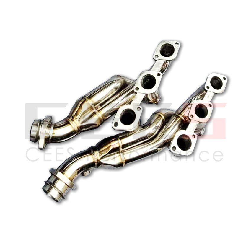 CEES Exhaust System For Ferrari 599 V12  6.0 Headers Stainless Steel Test Pipe No cat Downpipe Car Accessories