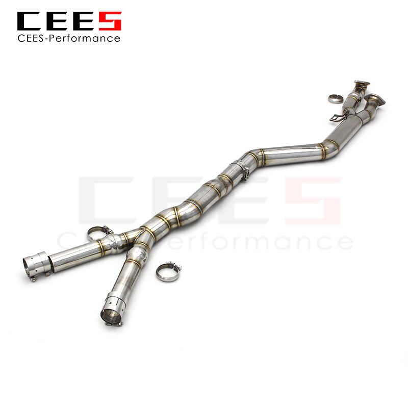 CEES Mid Pipe for BMW M3 G80/G8X 3.0T 2020-2025 Stainless Steel Tuning Automotive Performance Accessories Exhaust Pipe