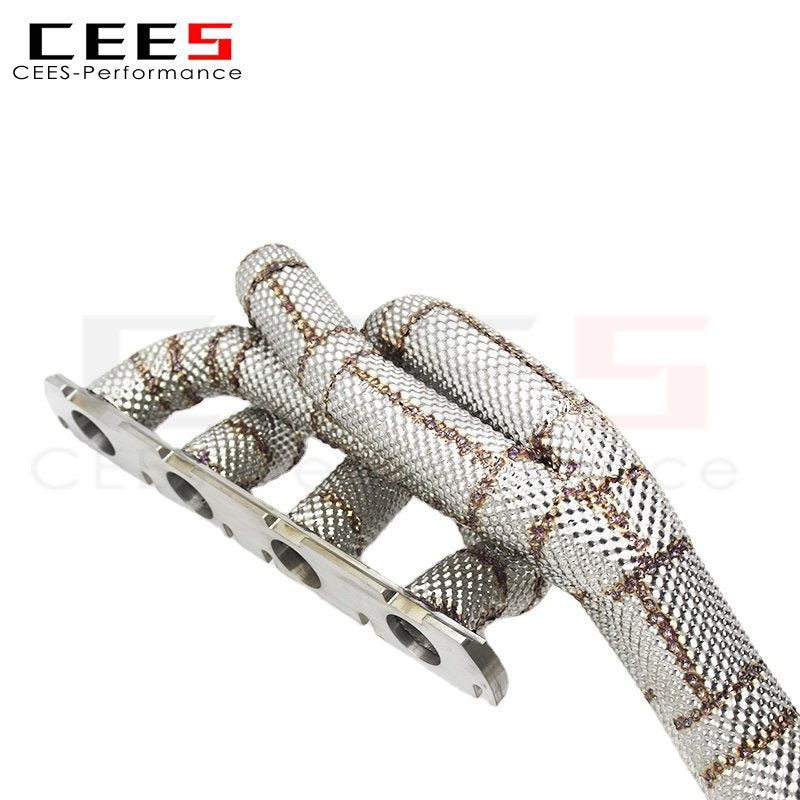 CEES Exhaust Manifold for AUDI R8 V8 4.2 2008-2020 Stainless Steel Exhaust Pipe High Performance Car Headers Exhaust System