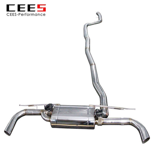 CEES Catback Exhaust for BMW 730 740 G11 G12 2.0T 3.0T 2014-2020Exhaust Valve Control System Refit Terminale Scarico Auto Pipe