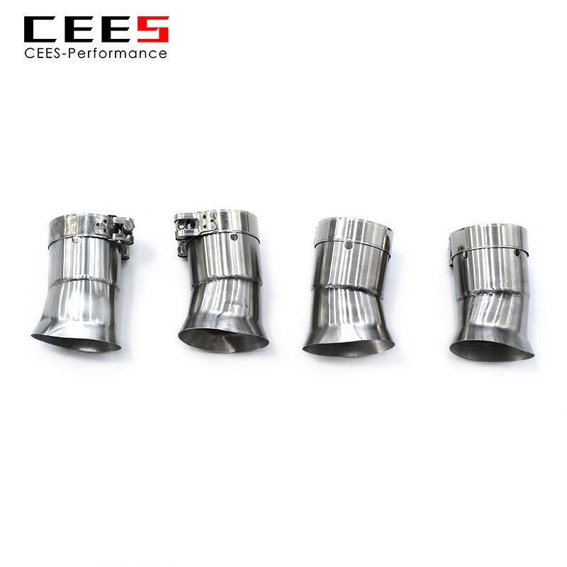 CEES Tail Throat For Mercedes-Benz G63 AMG upgrade AK Style Exhaust Tips SS304 Stainless Steel Car Exhaust System