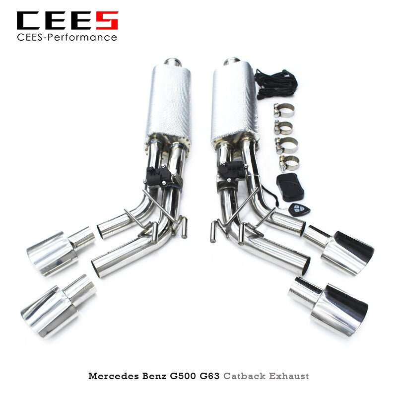 Catback Exhaust For Mercedes-Benz G500/G550/G63 W464 4.0T 2018-2020 Stainless Steel Exhaust Pipe Car Exhaust System