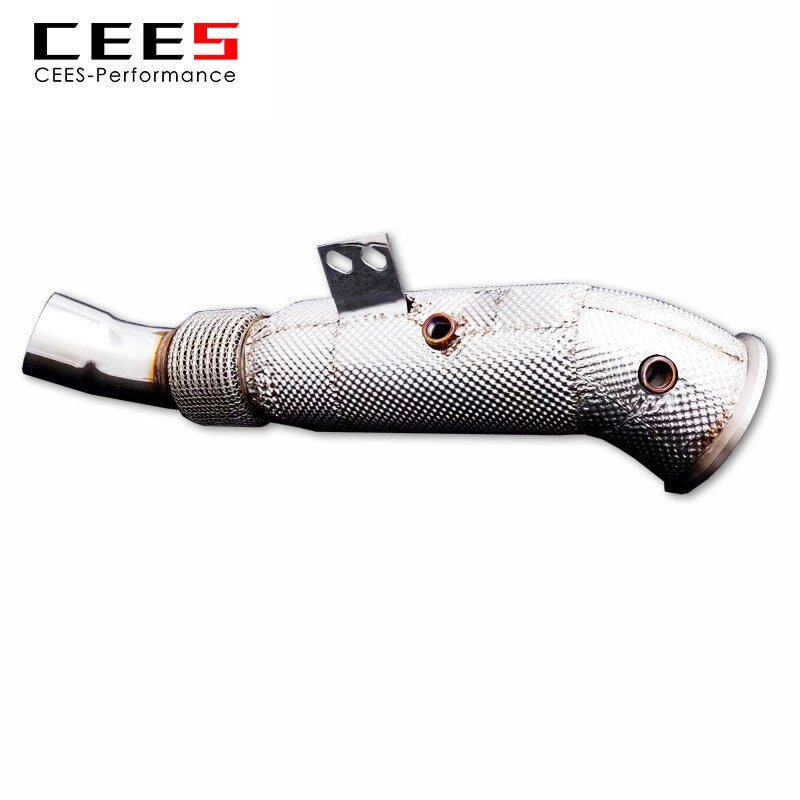 CEES Exhaust Downpipe For BMW 840 B58 3.0T 2014-2022 Exhaust System High Performance Stainless Steel Catless downpipe