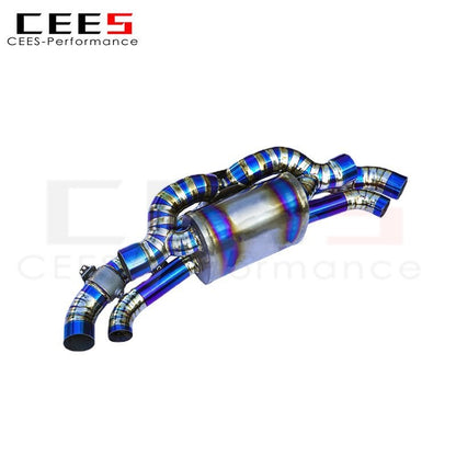 High Performance Catback Titanium Exhaust Pipe Valvetronic Exhaust Muffler Catback for Porsche 911 992 3.0T Carrera S 2019-2021