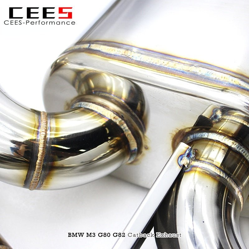 CEES Catback Exhaust For BMW M3/M4 G80/G82/G8X 3.0T 2020-2025 Stainless Steel Performance Exhaust valve control Muffler System