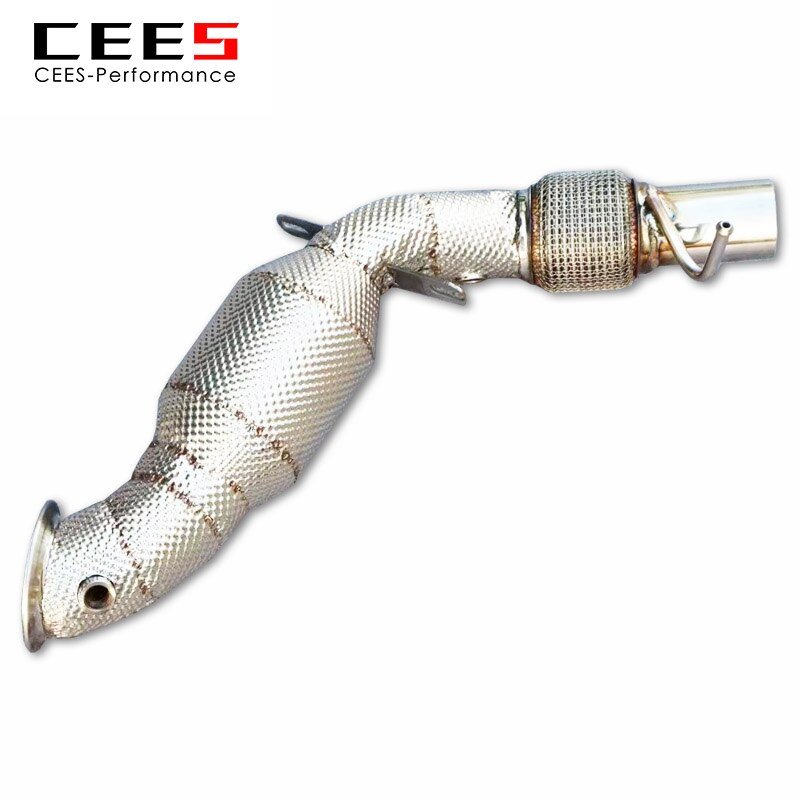 CEES Downpipe For BMW 316 N13 1.6T 2012-2015 High flow catted downpipe Exhaust Downpipe