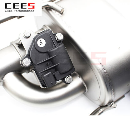 CEES Exhaust System For TOYOTA 86 Catback Stainless Steel Valve Muffler Catback Escape Tubo Escape Coche