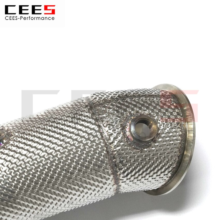 CEES Exhaust System For BMW 428i N20 Dwonpipe Headers Without Catalyst Nocat Manifold Stainless Steel Car Accessories