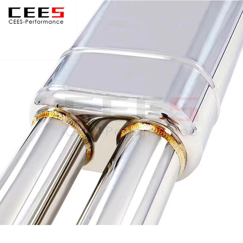 CEES Exhaust System For Land Rover Range Rover Sport 3.0T V6  2013-2019 Valve Muffler Catback Escape Tubo Escape Coche