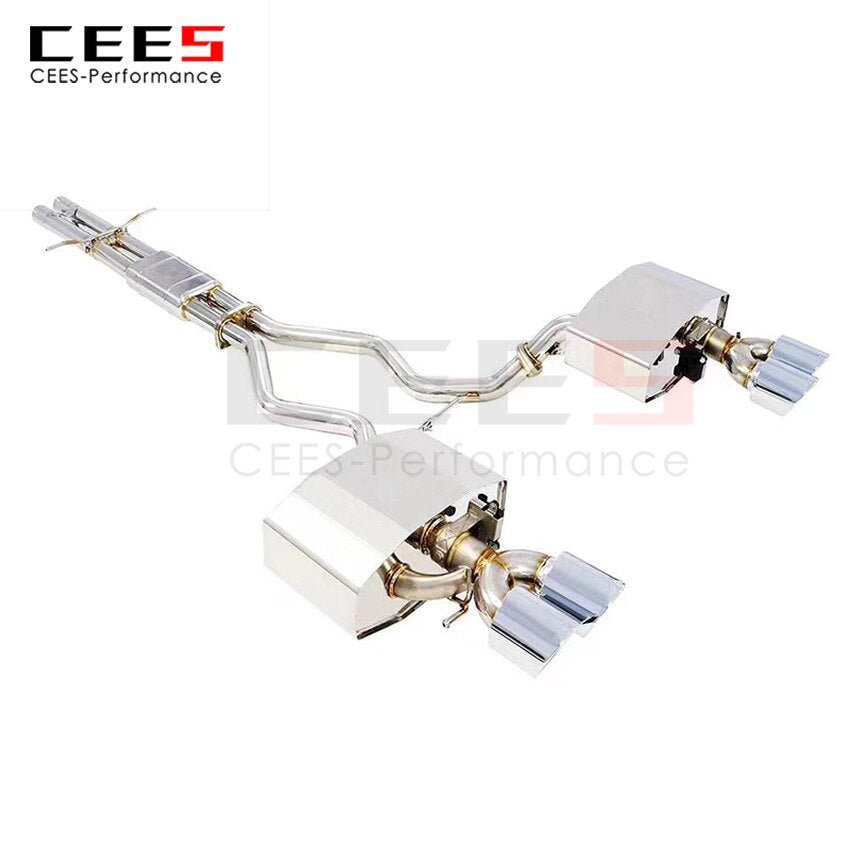 CEES Exhaust System For Land Rover Range Rover Sport 3.0T V6  2013-2019 Valve Muffler Catback Escape Tubo Escape Coche