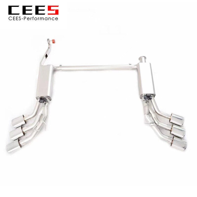 CEES Catback Valve Exhaust For Mercedes-Benz G350 W464 2.0T 2014-2019 Automotive Performance Accessories Stainless Steel SUS304