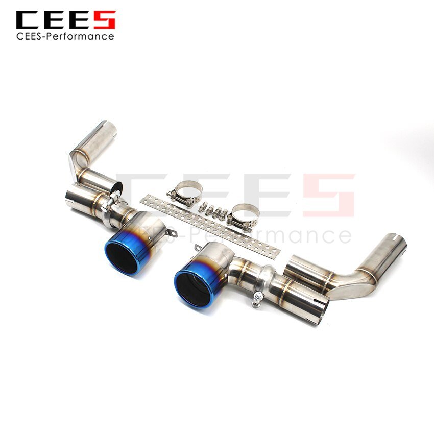 CEES Exhaust System For Maserati MC Stainless Steel Performance Valve Muffler Catback Escape Tubo Escape Coche Car Accessories