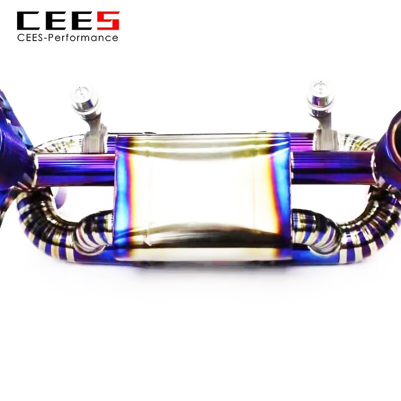 CEES Catback Exhaust For Lamborghini Huracan EVO Spyder 2019-  Titanium alloy Acoustical Damper Exhaust System