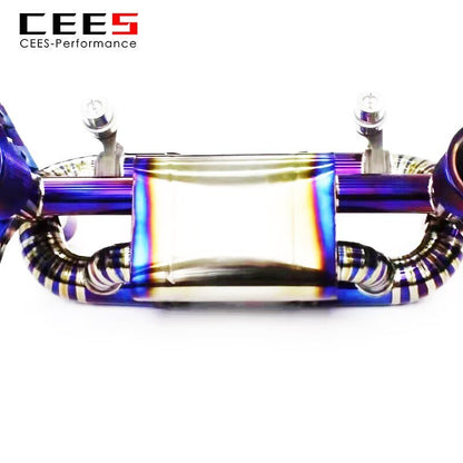 CEES Catback Exhaust For Lamborghini Huracan EVO Spyder 2019-  Titanium alloy Acoustical Damper Exhaust System