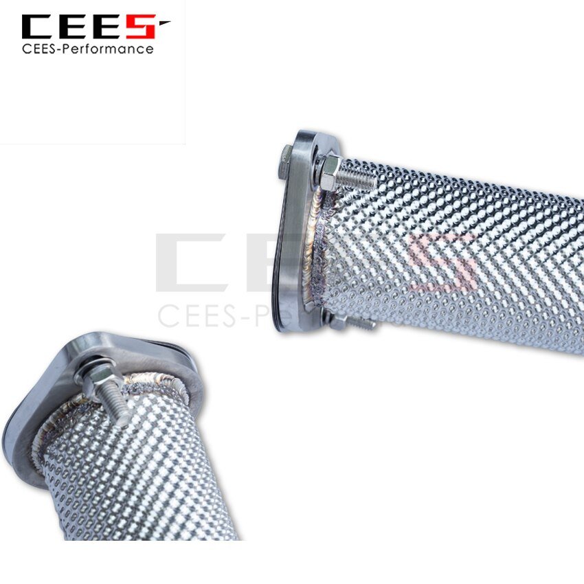 CEES Exhaust System For Infiniti FX35 Headers With/Without Catalyst Test Pipe Converter High Flow Catted Exhaust Downpipe