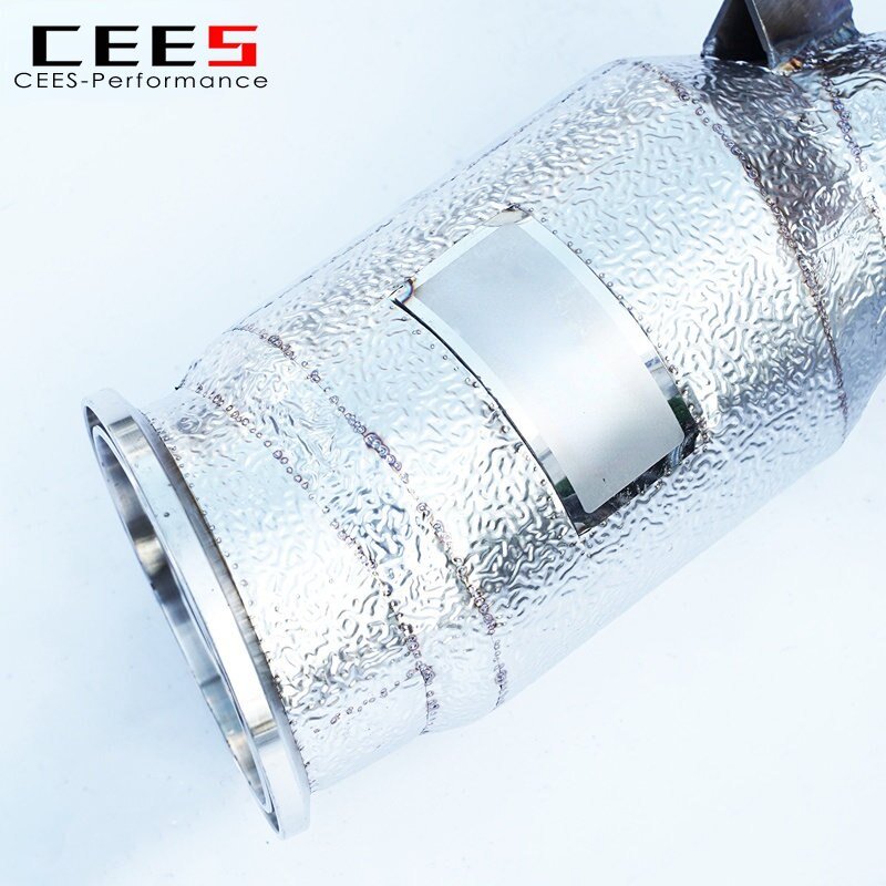 CEES Downpipe For BMW 120I 1.6T 2016 Stainless Steel Exhaust Pipe High Performance  Exhaust System Exhaust Downpipe WithCatalyst