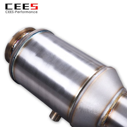 CEES Downpipe For PORSCHE Boxster 718 2.5 GTS 2017- High Performance Catless Downpipe nocat Stainless Steel Exhaust Manifold