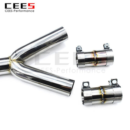 CEES Exhaust System For BMW M3 M4 G82 G80 G83 G8X 2020-2025 Mid Pipe Stainless Steel Valve Muffler Catback Escape Tubo Escape Coche