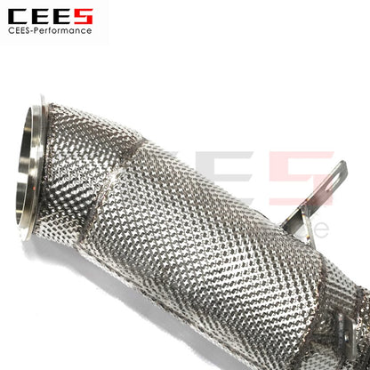 CEES Exhaust System For BMW 428i N20 Dwonpipe Headers Without Catalyst Nocat Manifold Stainless Steel Car Accessories