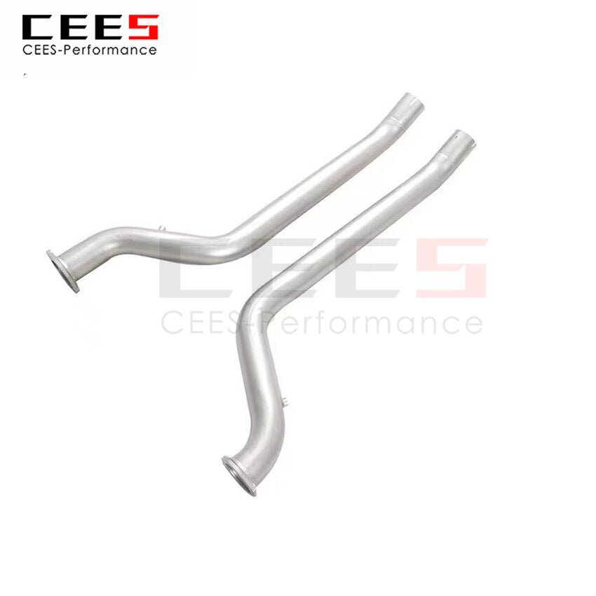 CEES Exhaust System For BMW X7 4.4TT Catback Stainless Steel Valve Muffler Catback Escape Tubo Escape Coche Car Accessories