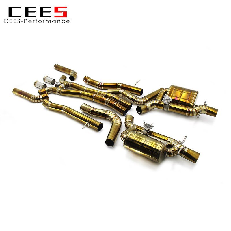 CEES Catback Exhaust for MercedesBenz AMG GT63/GT63S 2019-2023 Performance Titanium Exhaust Valve Control Muffler Exhaust System