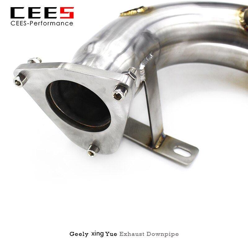 CEES  Exhaust Downpipe for  Geely XingYue 1.5T/2.0T 2019-2022  Catless downpipe without catalyst Stainless Steel Exhaust Pipe