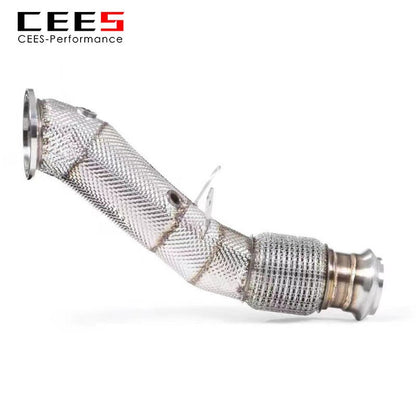 Downpipe For BMW 525/528/530 G30/G38 2.0T B48 2017-2022 Stainless Steel Exhaust Downpipe High Performance Catless downpipe