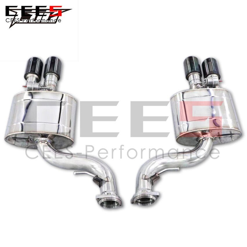 CEES Exhaust System For Ferrari 599 Stainless Steel Performance Valve Muffler Catback Escape Tubo Escape Coche  Car Accessories