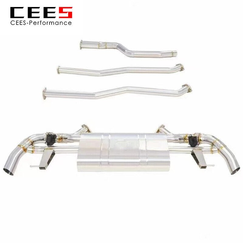 CEES Catback Exhaust for BMW X7 B58 3.0T G07 2019-2022 Performance Valve Muffler Control  Refit Exhaust System Automobile Parts