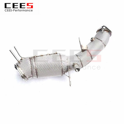 Exhaust System For Cadillac XT4 XT5 2.0T 2019-2023 Headers With Catalyst Test Pipe Converter High Flow Catted Exhaust Downpipe