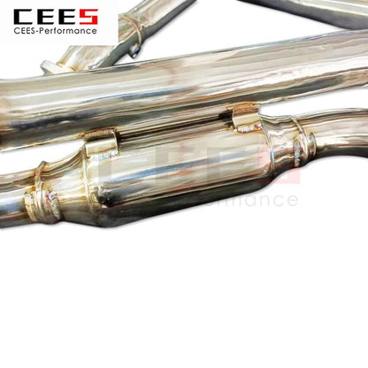 CEES Exhaust System For Dodge RAM2500 2014 6.4 Headers Without Catalyst No cat Downpipe Manifold Stainless Steel Car Accessories