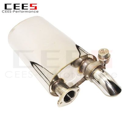 CEES Exhaust Pipe Muffler for Toyota Tundra 2014-2021 Tuniing Stainless Steel Exhaust System Universal Exhaust Valve Control