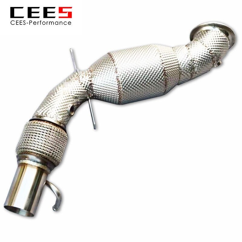 CEES Downpipe For BMW 316 N13 1.6T 2012-2015 High flow catted downpipe Exhaust Downpipe