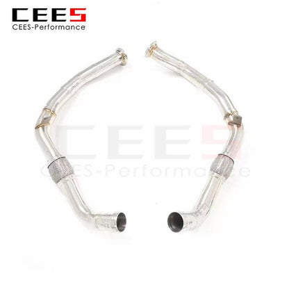 CEES Catback Exhaust for PORSCHE PANAMERA (971) 4.0 2016-2020 High Performance Tuning Stainless Steel Exhaust Downpipe