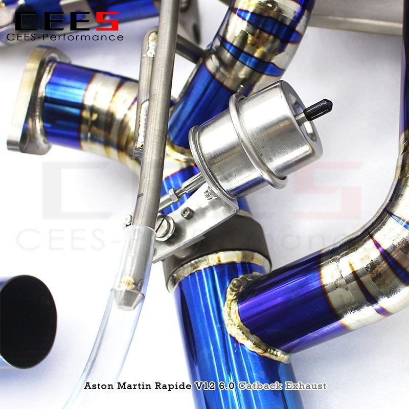 CEES Valve Catback Exhaust Pipes for BMW M3/M4 F80/F82/F8X S55 3.0T 2014-2018 Tuning Front Mid-tail Titanium Exhaust System