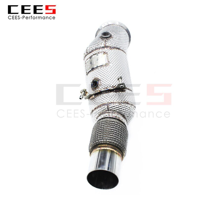 CEES Exhaust System For BMW X1 Headers With/Without Catalyst Test Pipe Converter High Flow Catted Exhaust Downpipe