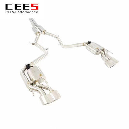 Catback Exhaust For Mercedes Benz S300/S350 W221 3.0/3.5 2005-2012 Exhaust Pipe Muffler 304 Stainless Steel escape