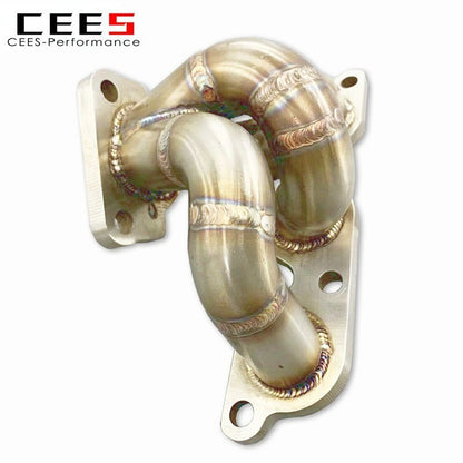 CEES Exhaust manifold For SMART W451 1.0/1.0T 2011-2015 Stainless Steel Exhaust Pipe High Performance  Exhaust System