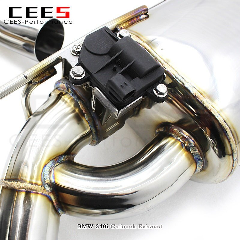 CEES Catback Exhaust For BMW 340/340i 2.0T 2016-2023 Escape 304 Stainless Steel Exhaust Pipe Muffler Car tuning Exhaust System