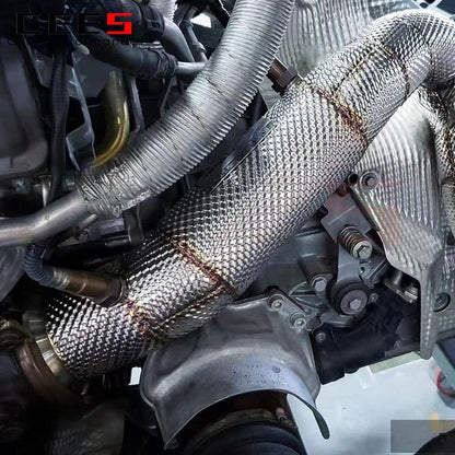 Downpipe For Porsche Macan S/Turbo 3.0T/3.6T 2014-2017 High Performance Catless downpipe Stainless Steel Exhaust Downpipe