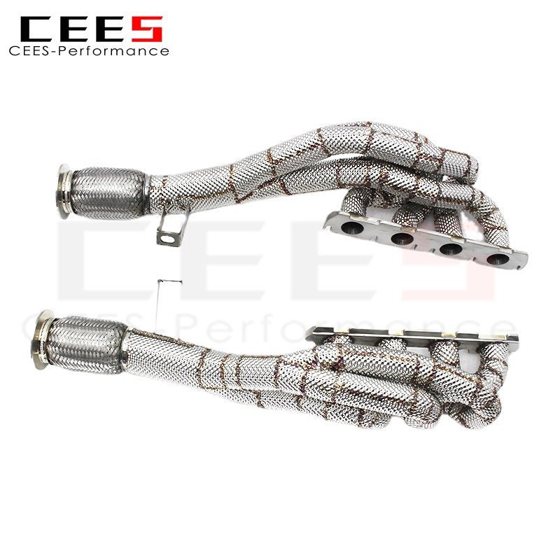 CEES Exhaust Manifold for AUDI R8 V8 4.2 2008-2020 Stainless Steel Exhaust Pipe High Performance Car Headers Exhaust System