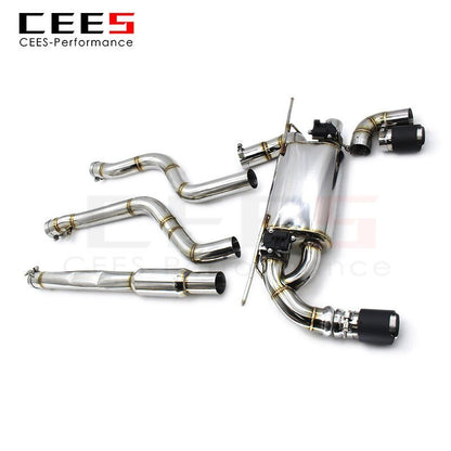 CEES Catback Exhaust For BMW 340/340i 2.0T 2016-2023 Escape 304 Stainless Steel Exhaust Pipe Muffler Car tuning Exhaust System