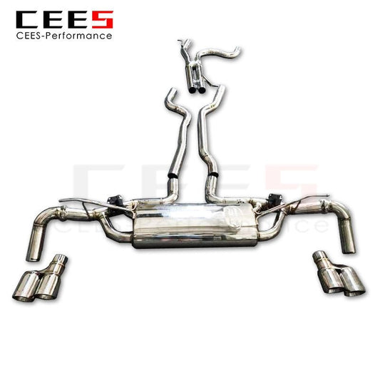 CEES Catback Exhaust for PORSCHE Cayenne 957 3.6 4.8 2007-2010 Performance Exhaust Valve Control Stainless Steel Exhaust System