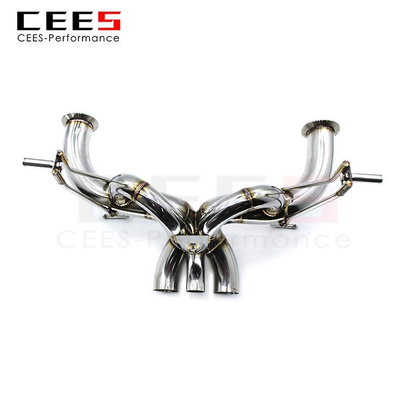 CEES Catback Exhaust for Lamborghini Aventador LP740S 2011-2018 Tuning Performance Stainless Steel Escape Exhaust Pipe System