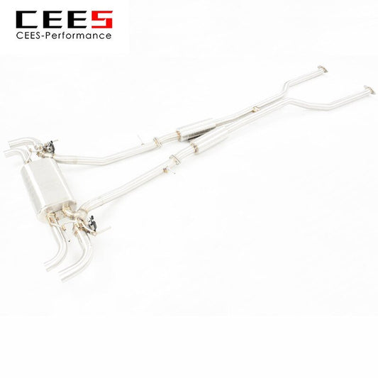 CEES Catback Exhaust For Lexus LC500H 3.5L 2016-2021Tuning Valve Mufflers Car Assembly Exhaust System Accessorier