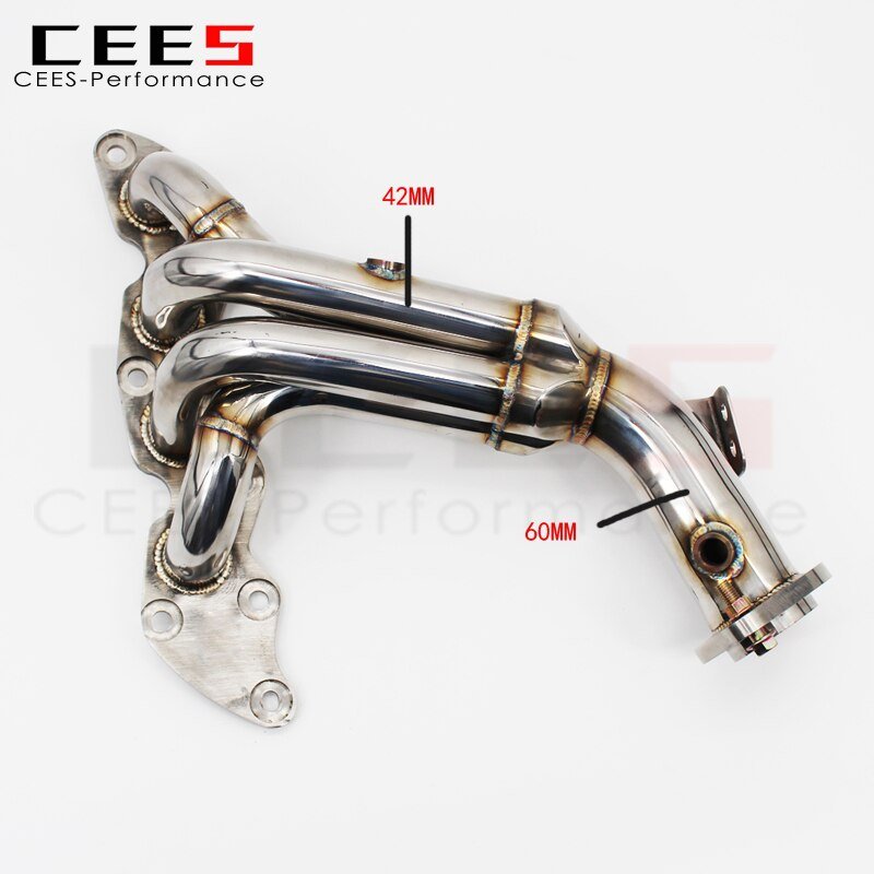 CEES Exhaust Manifold for Mazda MX-5 NC 2.0 2008-2015 Racing Performance Header Exhaust System Catalytic Converter