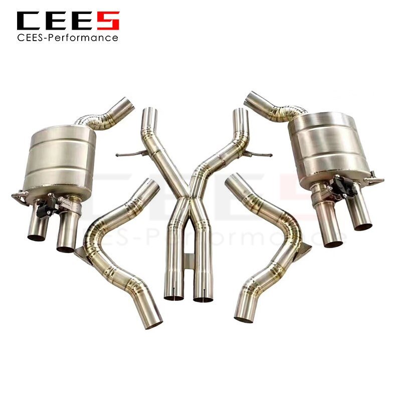 CEES Catback Exhaust for PORSCHE PANAMERA (971) 4.0 2016- Tuning Titanium Alloy Exhaust Pipe High Performance Exhaust Downpipe