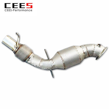 CEES Downpipe For BMW 316 N13 1.6T 2012-2015 High flow catted downpipe Exhaust Downpipe