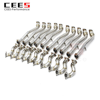 CEES Front Pipe S Pipe for Toyota FT86/GT86/86 2.0 2012-2019 High Performance Mid Pipe Exhaust Downpipe 1 Set Tuning Parts